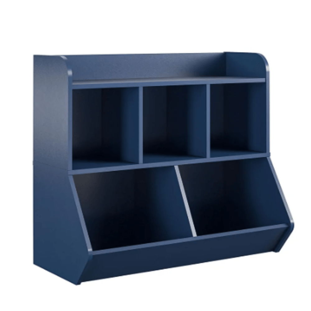 Juguetero Organizador Librero Infantil Cabo Azul - Muebles Bonno