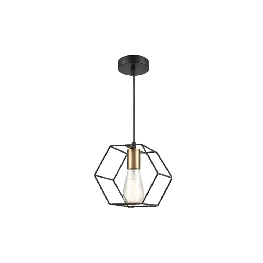 Lámpara de techo colgante estela negro