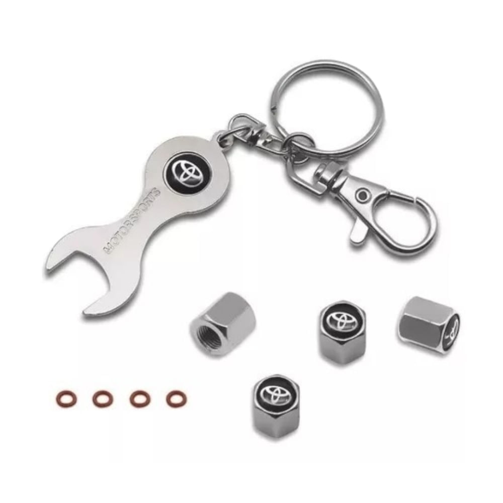 Tapas De Válvula Para Neumatico 4 Piezas "" Toyota "" Universal