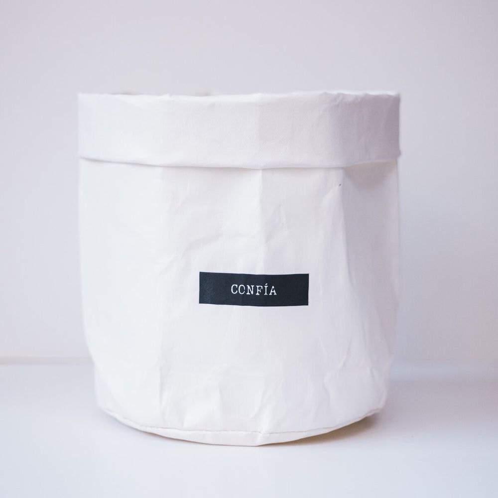 Bolsa Ecológica Lavable Confía para Plantas 20 x 30 cm.