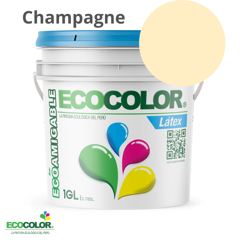 Pintura Ecológica LATEX 1 Galón Champagne