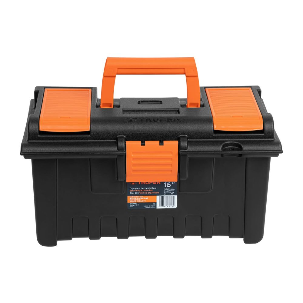 Caja para Herramienta de 16"" con Compartimentos truper 11141