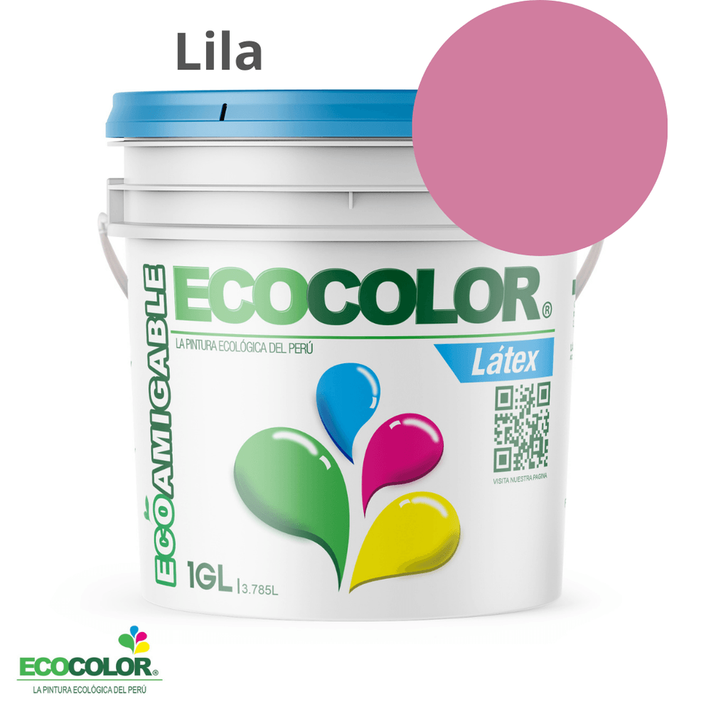 Pintura Ecológica LATEX 1 Galón Lila