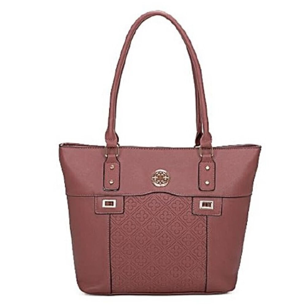 Cartera Bolso Tote Biocuero - Rosa Oscuro