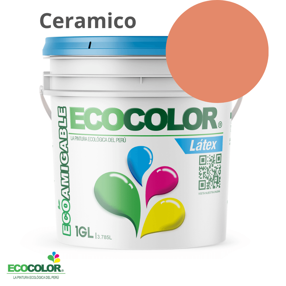Pintura Ecológica LATEX 1 Galón Cerámico