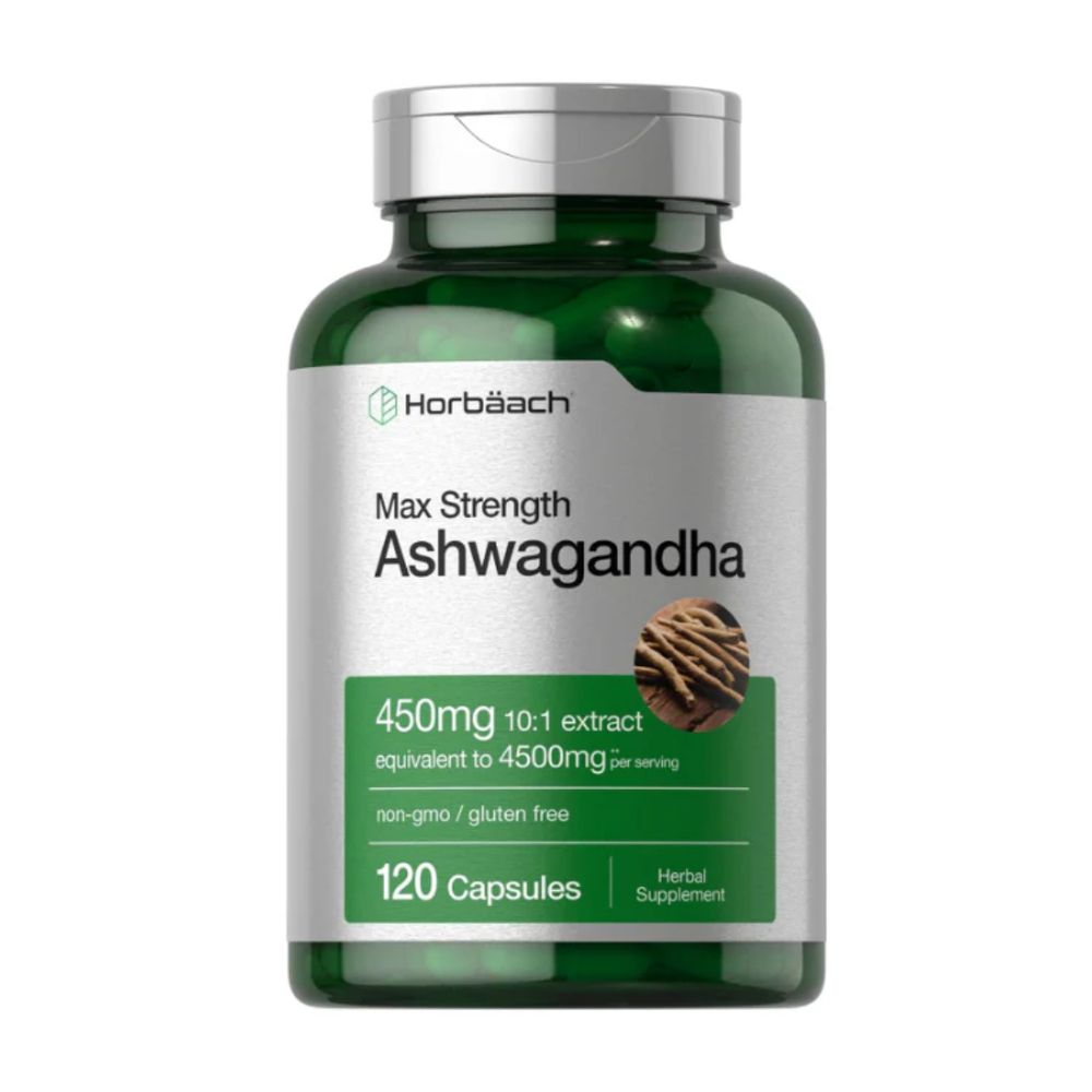 Ashwagandha Horbaach 1380 mg 180 capsulas