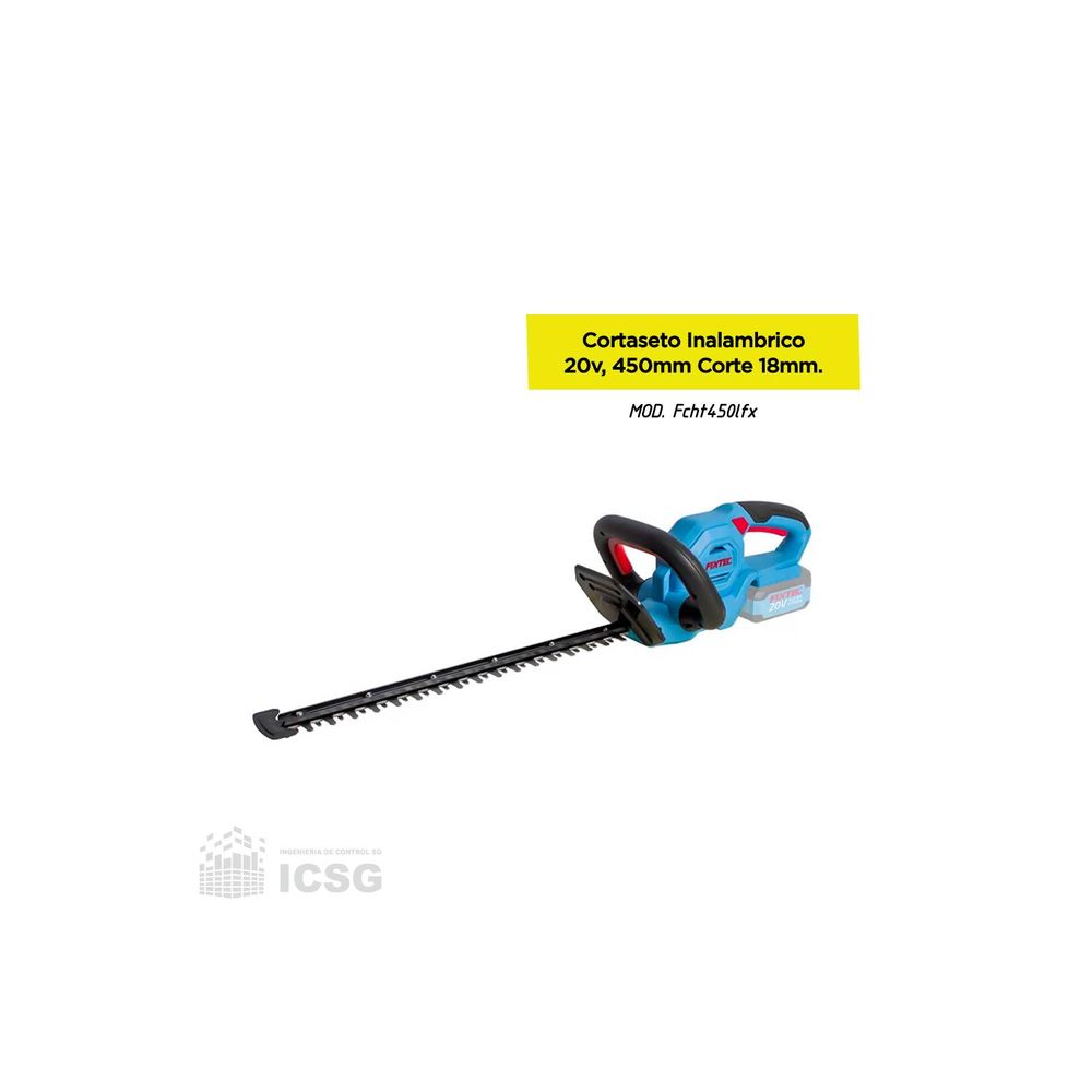Cortaseto Inalámbrico Fixtec 20 V y 450mm