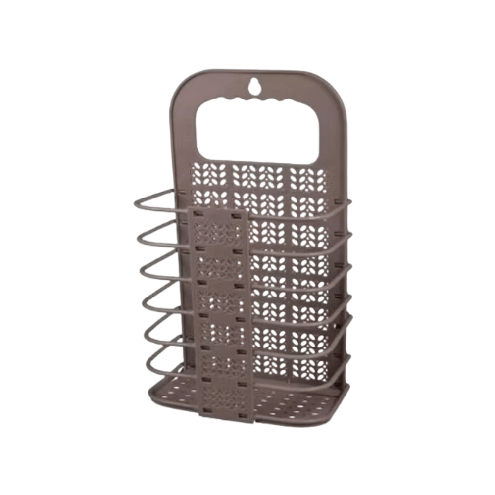 Cesta Plegable para Baño Marrón