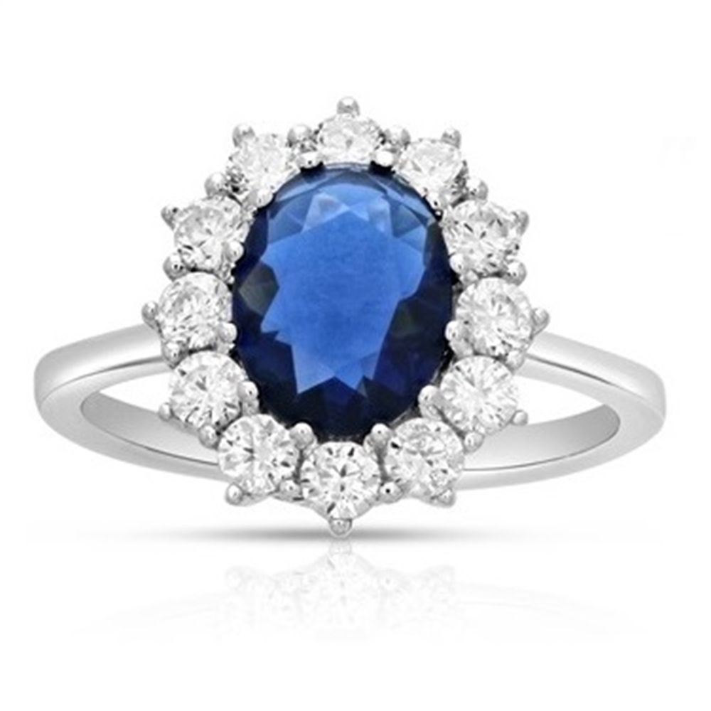 Anillo de Plata Musiack Modelo LadyDi Talla 6