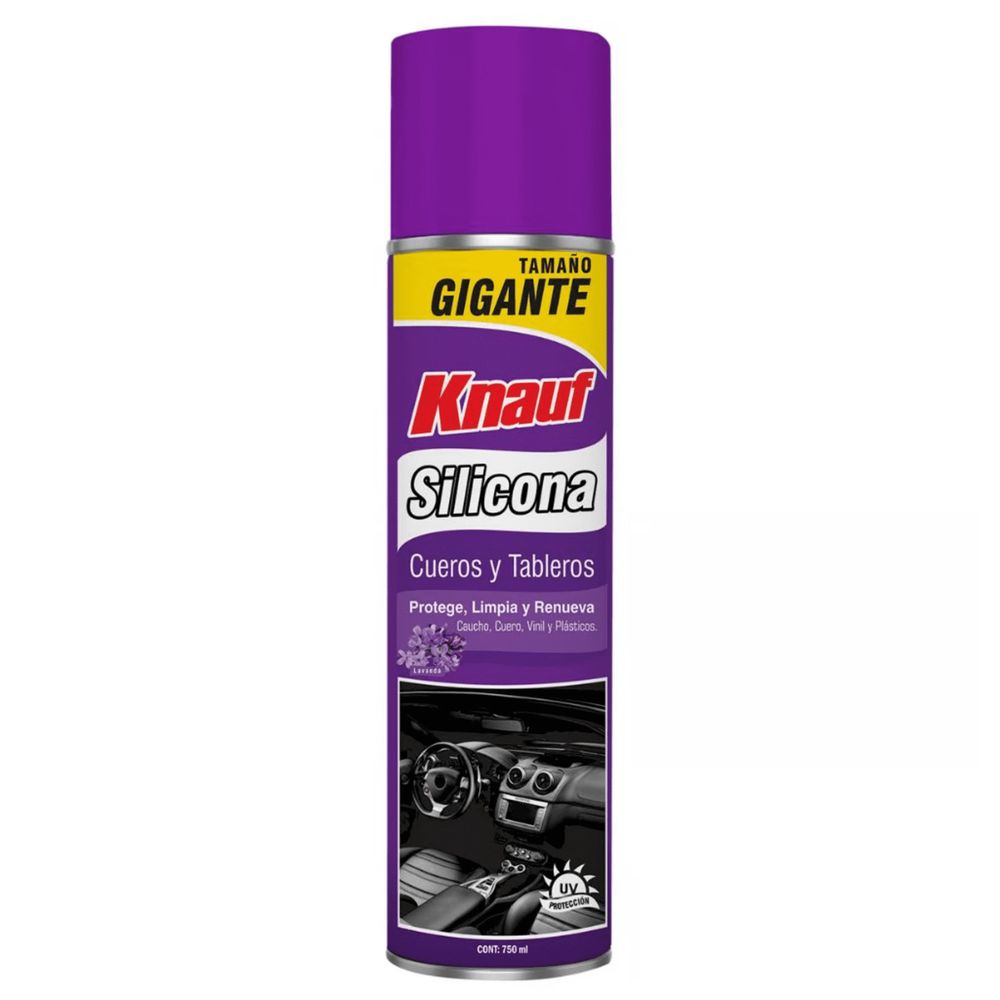Silicona para Cueros y Tableros Aroma Lavanda 750 ml Knauf 165009