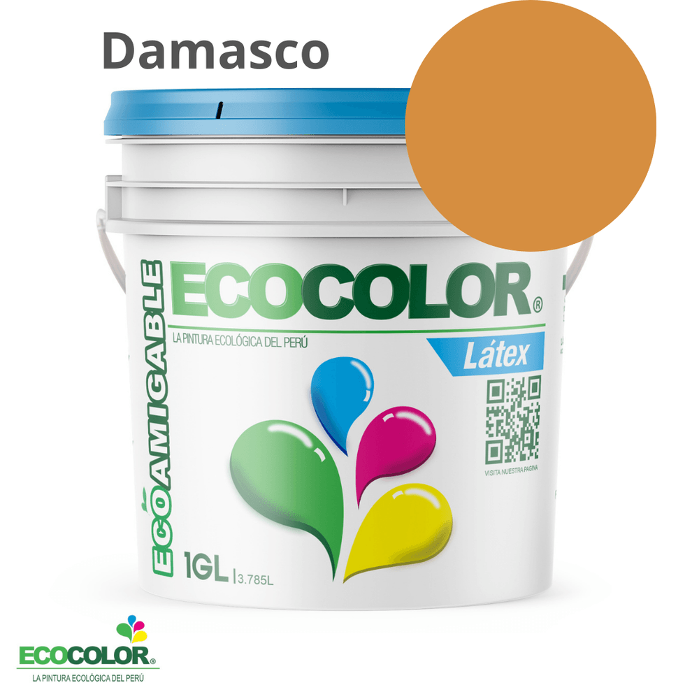 Pintura Ecológica LATEX 1 Galón Damasco