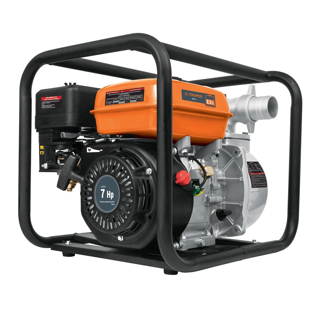 Motobomba Autocebante 2" x 2" a Gasolina 7 HP Truper 17116