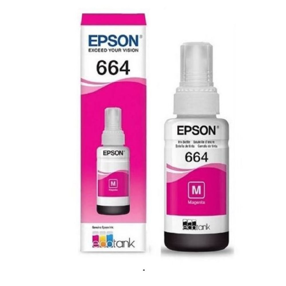 Tinta Original Epson T664-Magenta