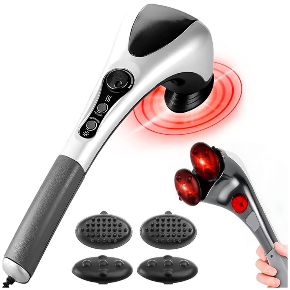 Masajeador Eléctrico Corporal Infrarrojo con Doble Cabezal