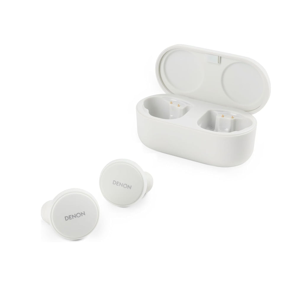 Auriculares Denon PerL Pro inalámbricos con cancelación Blanco