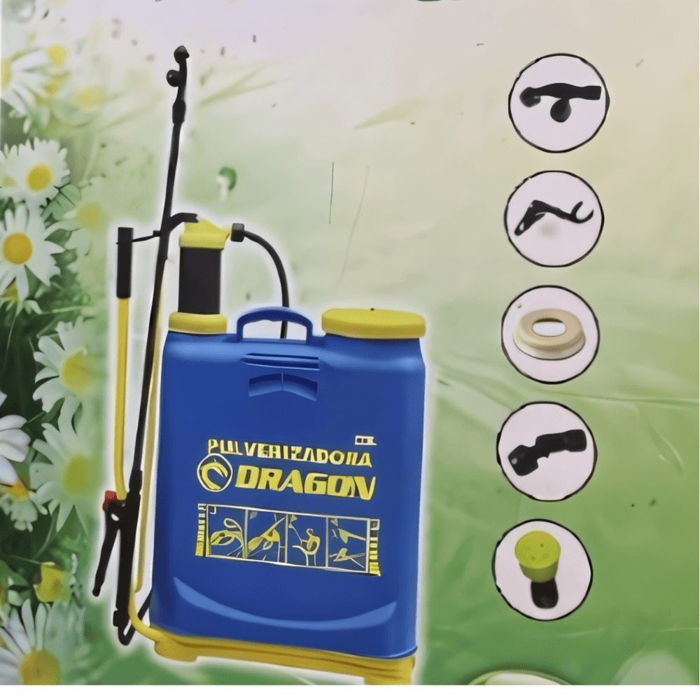 Mochila Pulverizador Fumigador Dragon de espalda Manual 20 litros