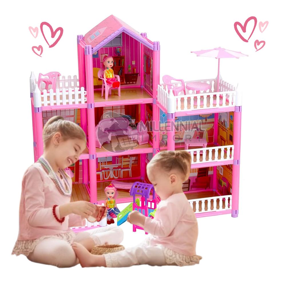 Muñecas Juguetes Para Niñas Castillos Casa De Muñecas Castillo
