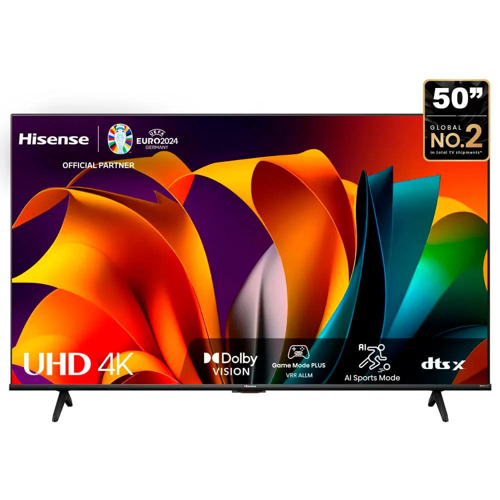 Televisor Hisense 50"" Smart UHD 4K Vidaa 50A6N