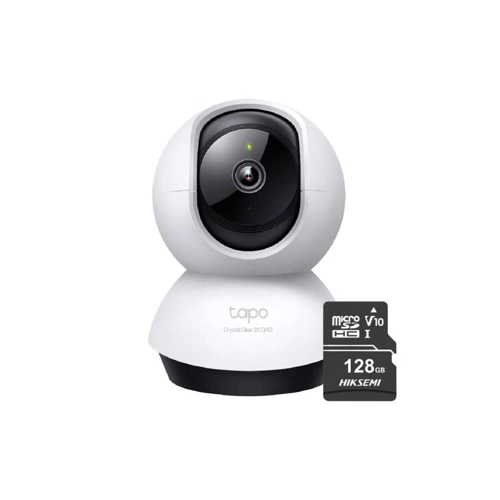 Cámara de seguridad Intelignte Wifi 2K 4MP Tapo C220 + Micro SD 128gb - Tp-link
