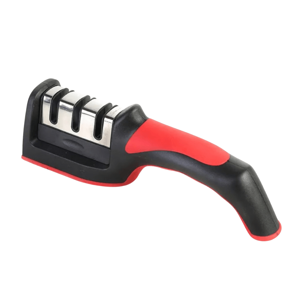 Afilador Cuchillo Tijeras para Cocina 3 filos portátil