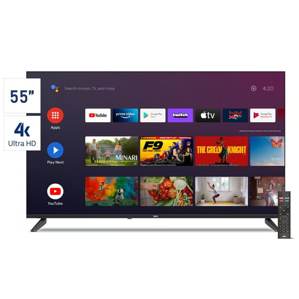 Televisor BGH 55" UHD 4K Android TV B5524UK6AIP