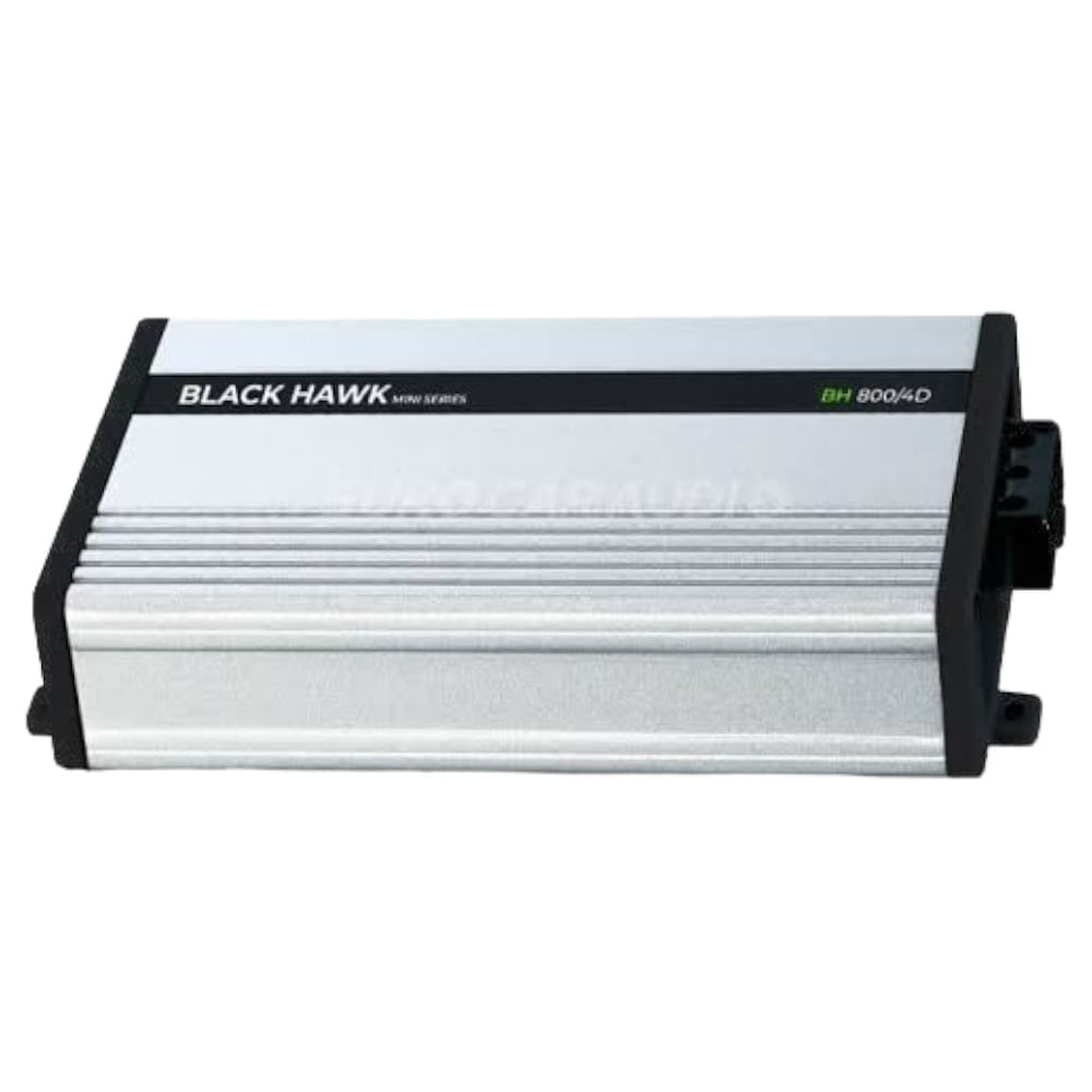 Amplificador 3000w Black Hawk Bh-800.4 - 4canales