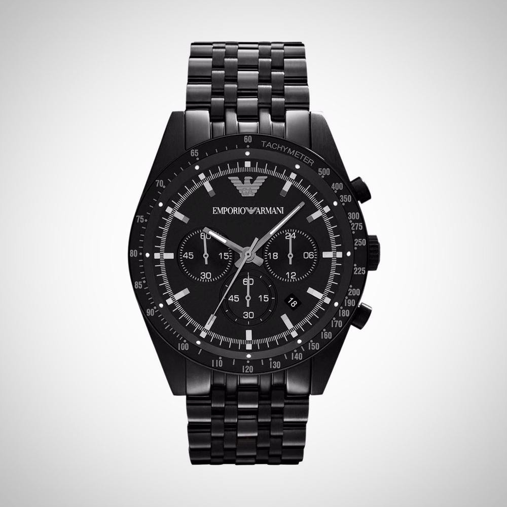 Reloj Emporio Armani Ar5989 Black Para Caballero Genuino