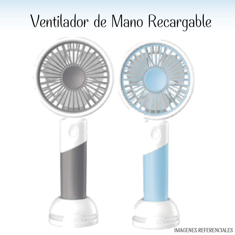 Mini ventilador Recargable con Soporte -GC