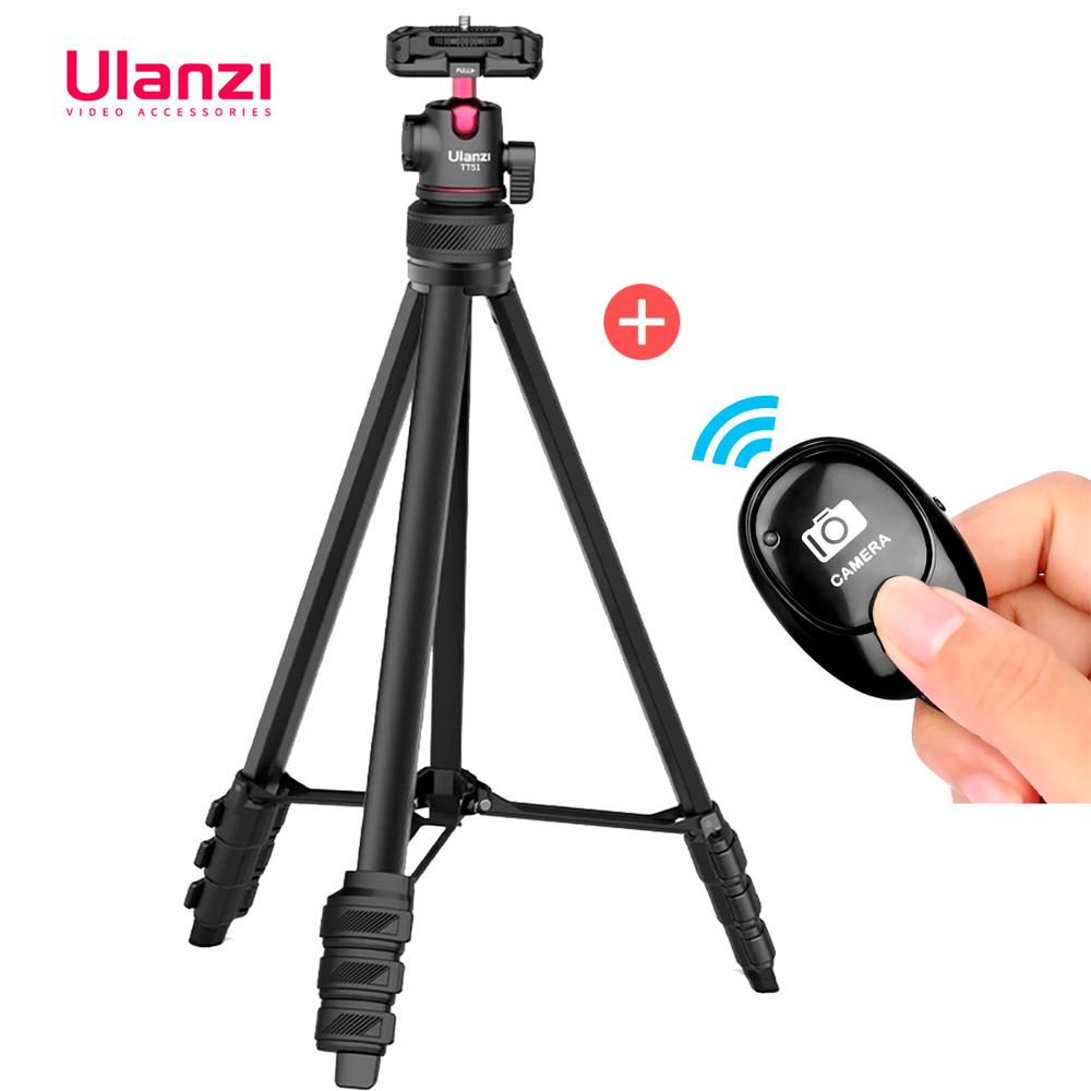Trípode Profesional 138cm Ulanzi TT51 + Disparador Bluetooth