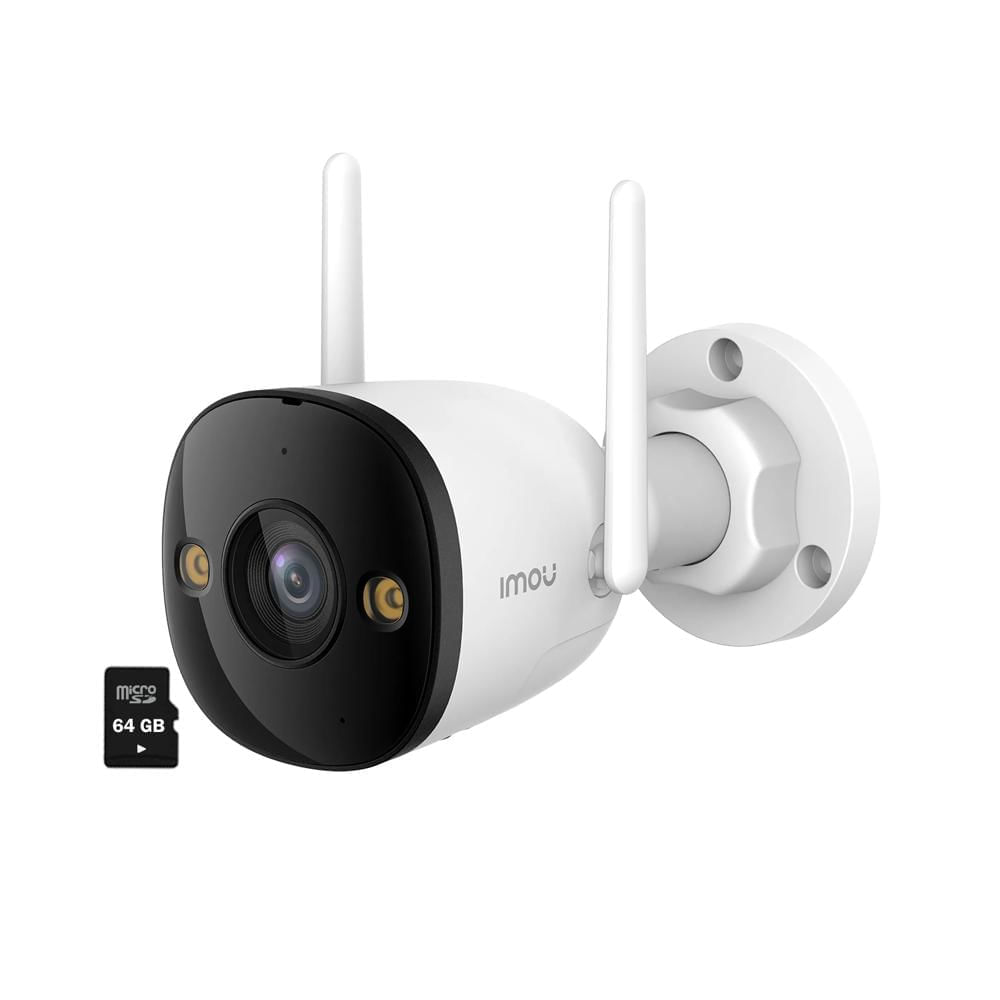 Cámara Vigilancia WiFi BULLET 2E 5MP Visión Nocturna Exterior SD 64GB