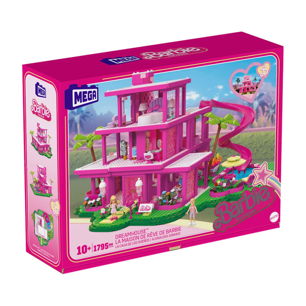 MEGA Barbie The Movie Replica DreamHouse Building Kit Oechsle