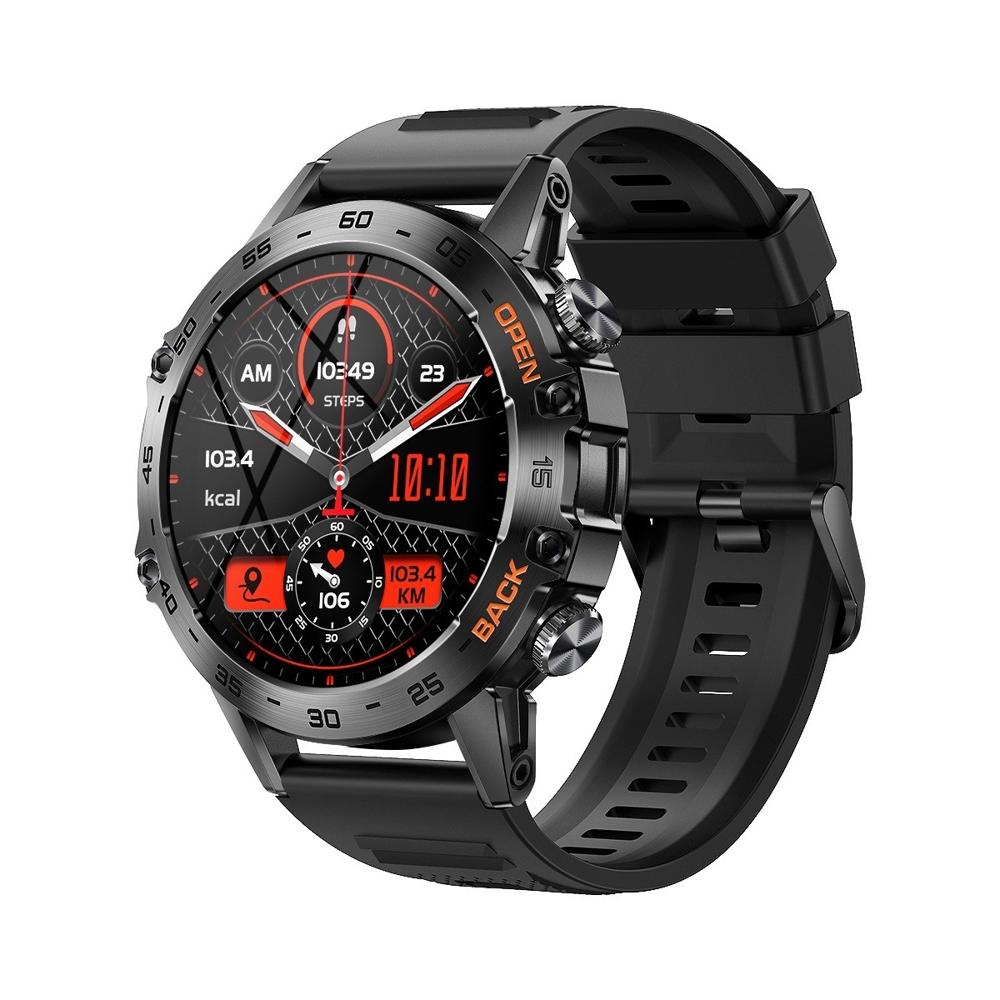 Reloj Inteligente K52 con Llamadas Bluetooth, Larga Duración de Batería, Frecuencia Cardíaca, SpO2
