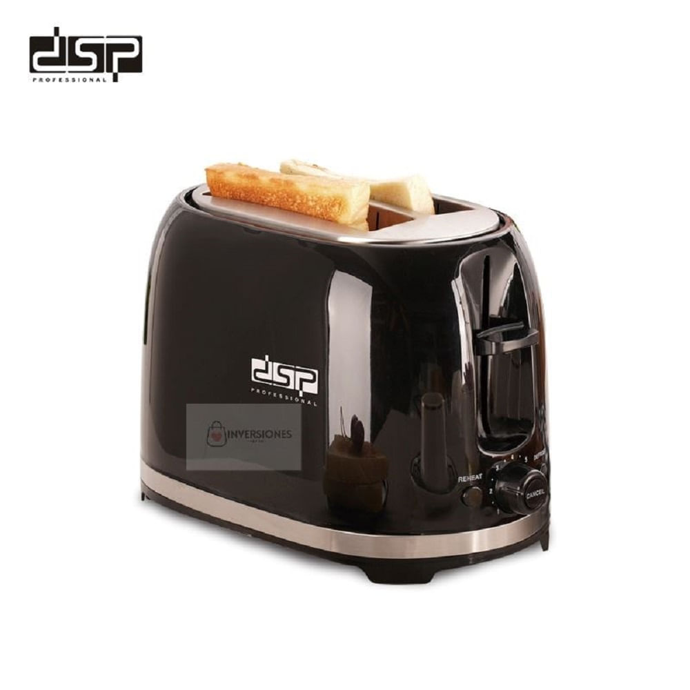 Tostadora de Pan 850W DSP KC2045 Negra