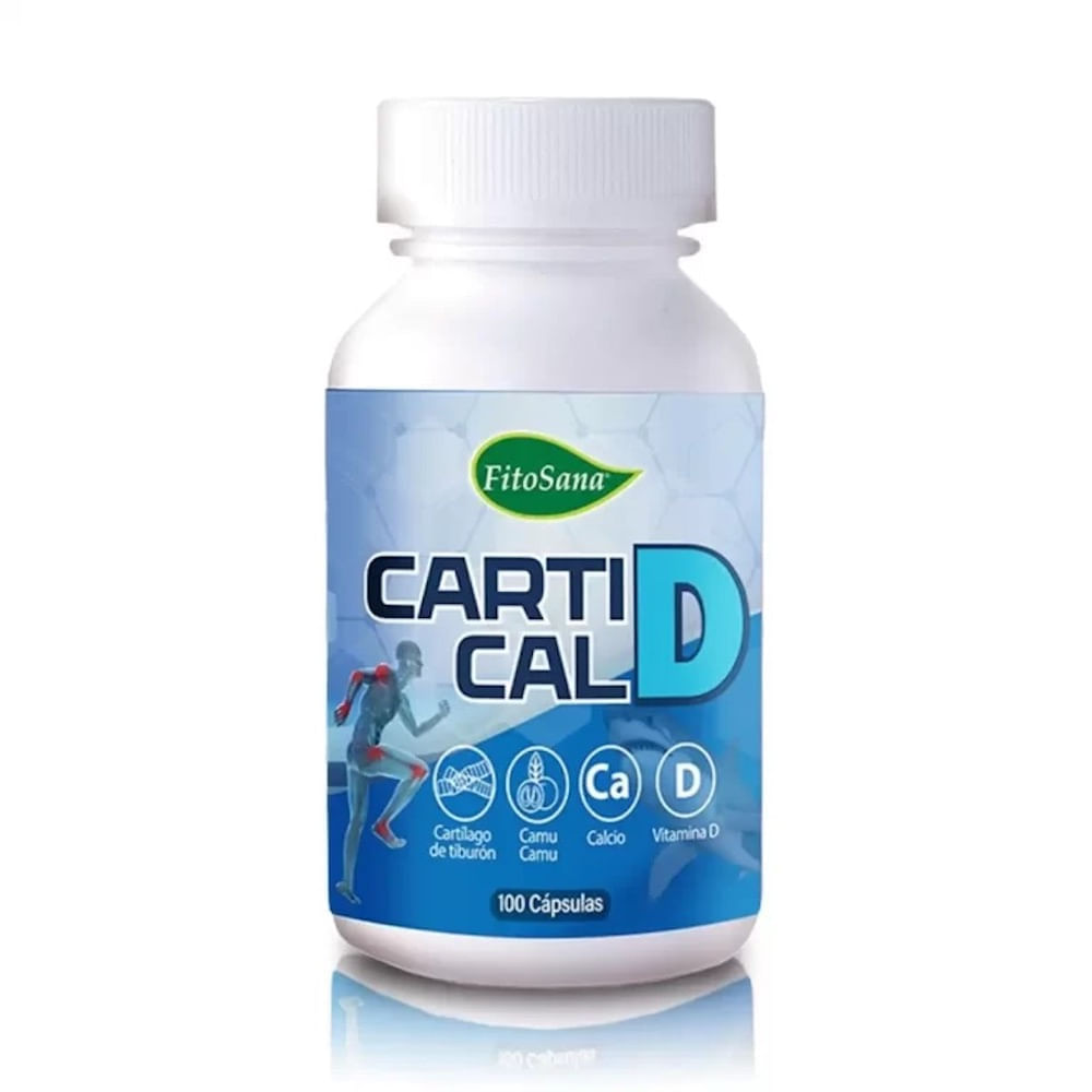 Cartical D - Huesos fuertes FITOSANA (100 cápsulas)