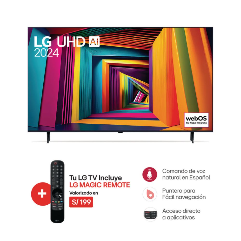 Televisor LG 65UT9050PSA.AWF 65"" LED 4K UHD WebOS