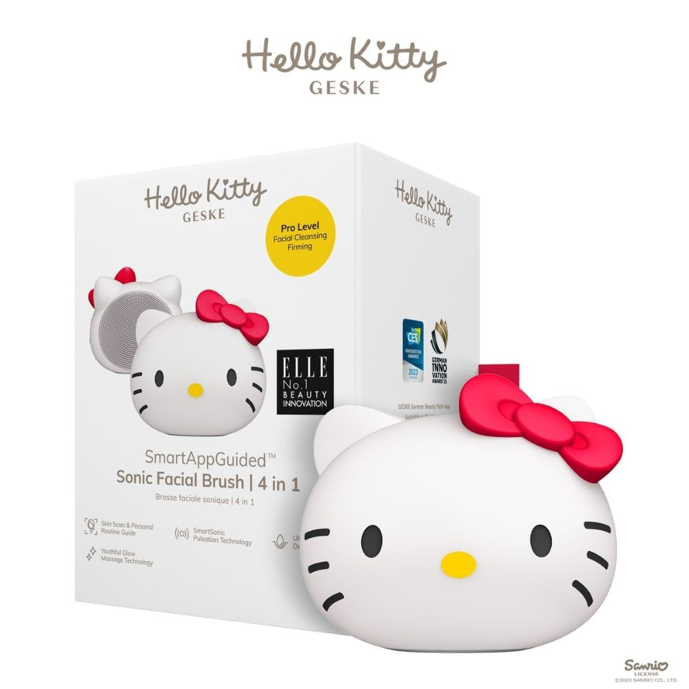 Cepillo Sónico Facial Hello Kitty Blanco