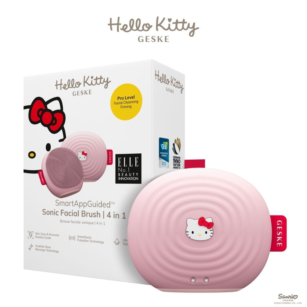 Cepillo Sónico Facial Hello Kitty Rosa