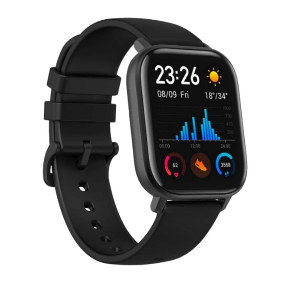 Smartwatch Amazfit GTS Pantalla Amoled - Negro