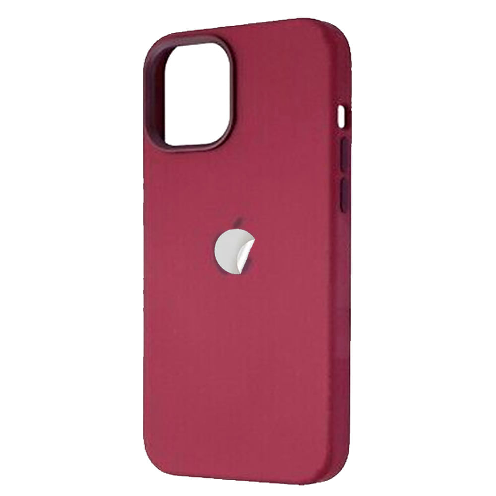 Case Silicona Para iPhone 16 Pro Guinda