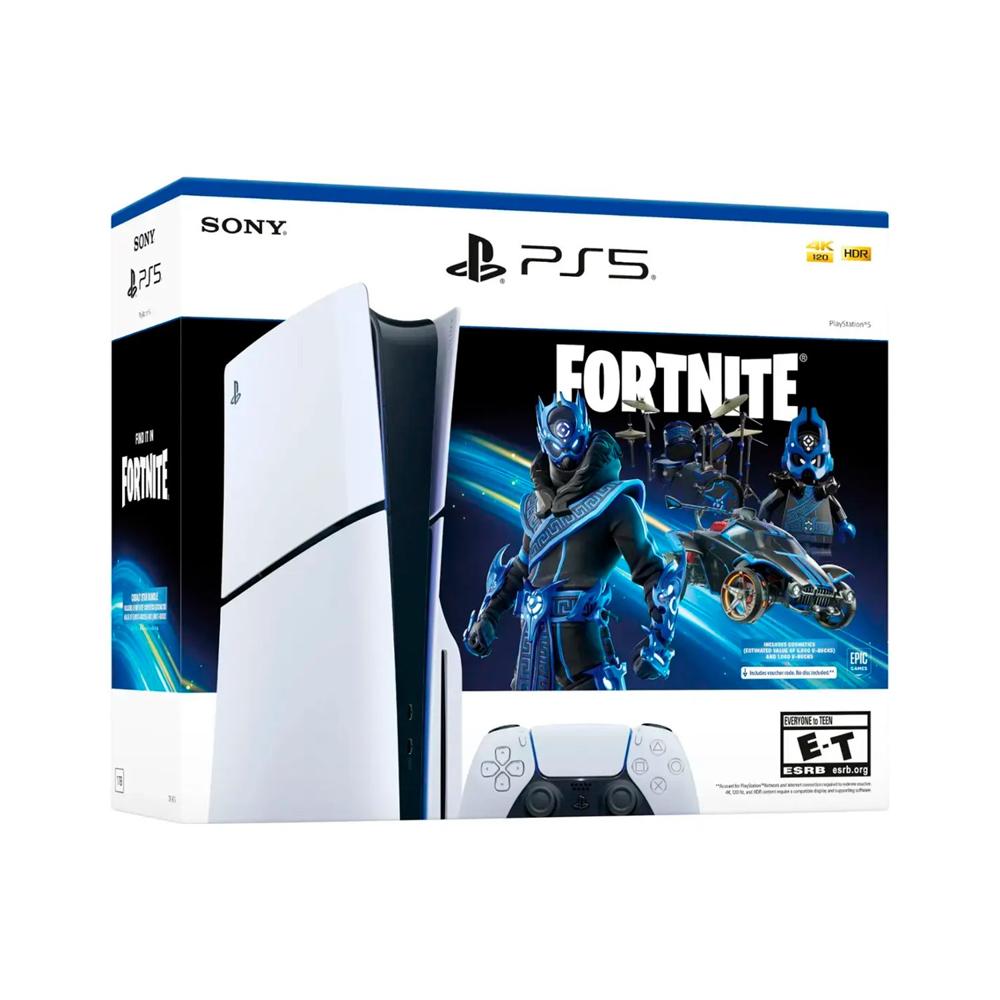 Play Station 5 Slim con Lectora Bundle Fortnite 1TB SSD