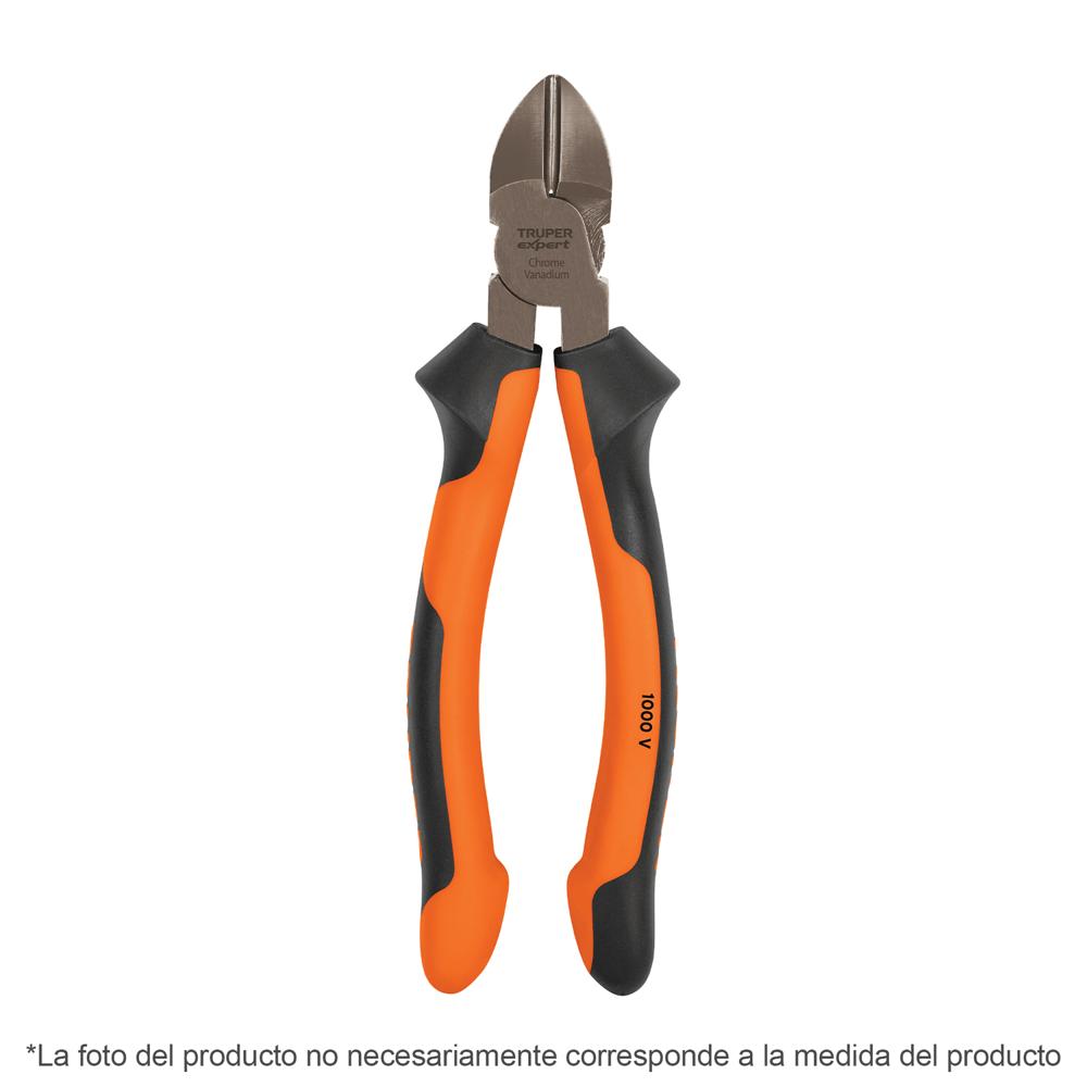 Alicate de Corte Diagonal 6"" Mango de PVC Truper 17312