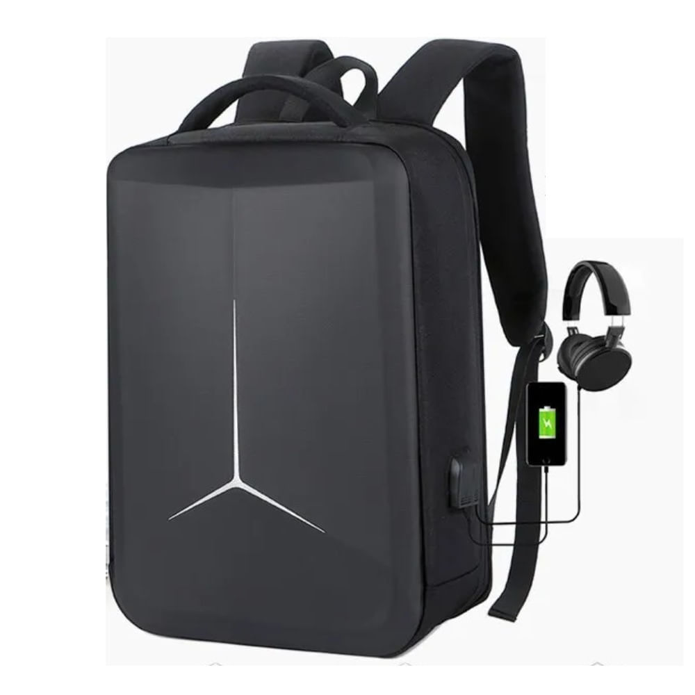 Mochila MER Antirrobo Impermeable USB