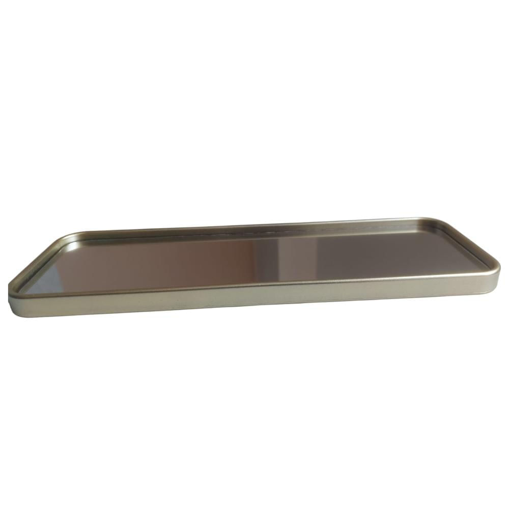 Bandeja Dorada 30x10 cm