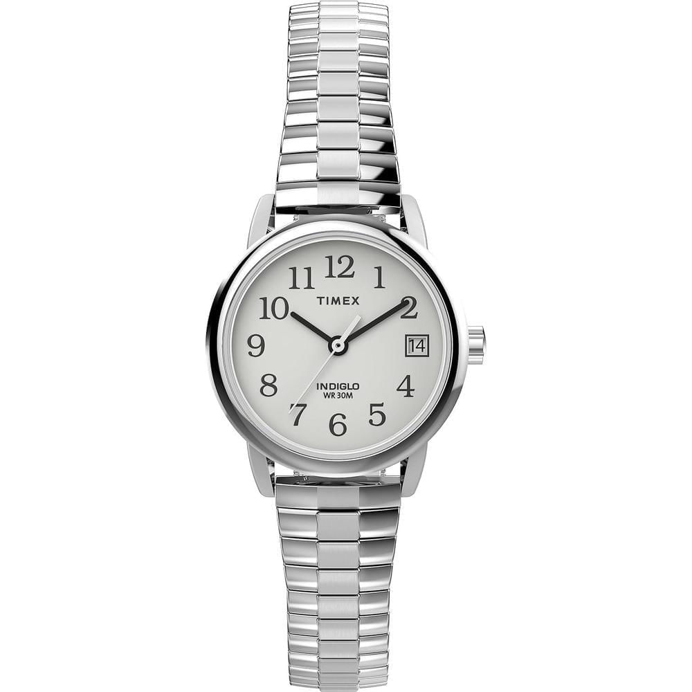 Timex Reloj Easy Reader mujer clásico resistente