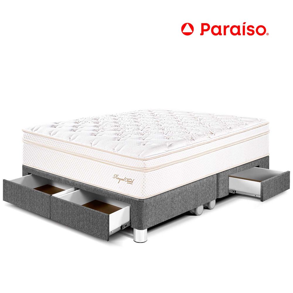 Cama Royal Cloud con cajones Queen