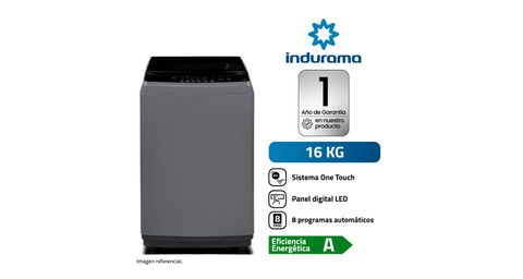 Lavadora Indurama LRI-16DGR