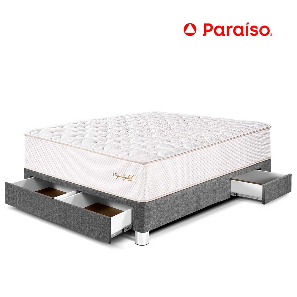 Cama Royal Elizabeth con cajones 2.0 plz