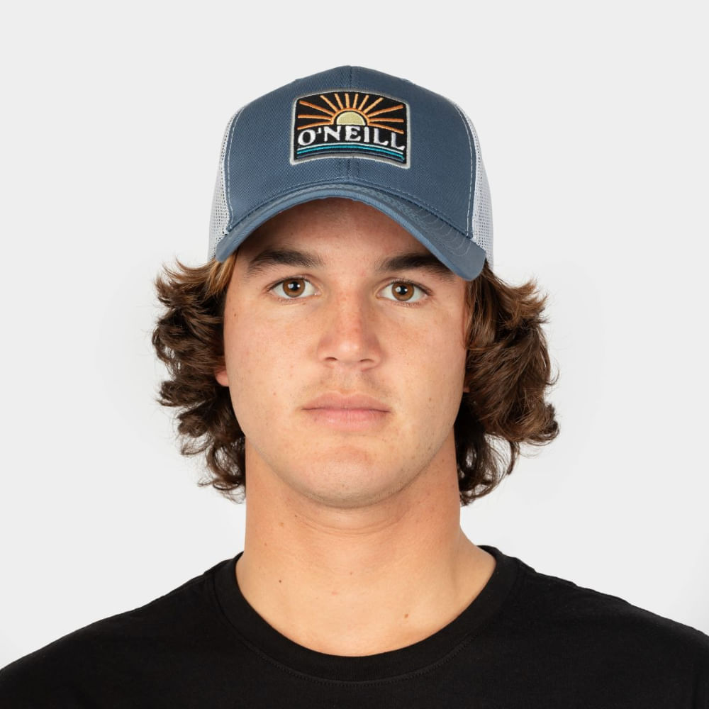 Gorra Oneill Hombre Headquarters Trucker Copen Blue