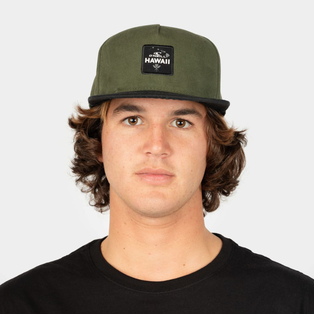 Gorra Oneill Hombre Aloha Life Military Green