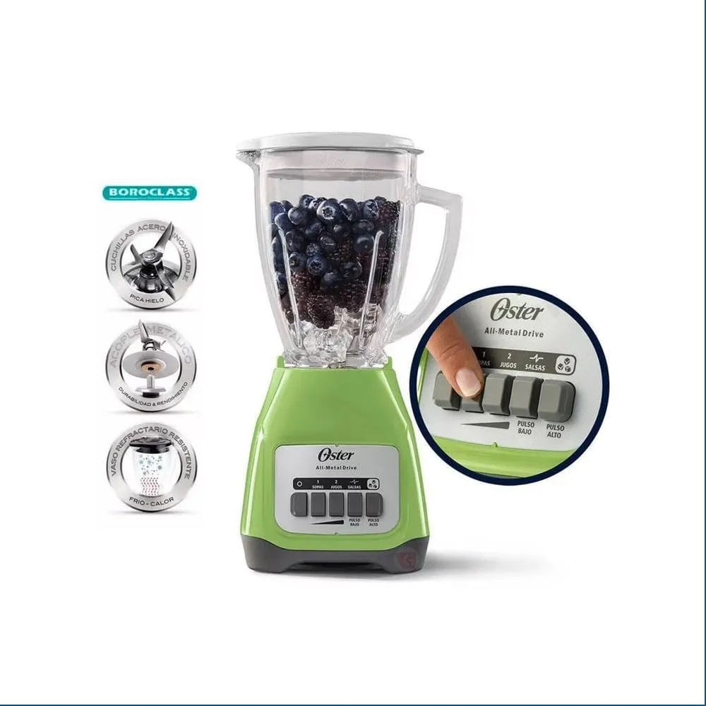 Licuadora de 1.5 Lts 2 Vel y Pulso Oster BLSTKAG-KPB